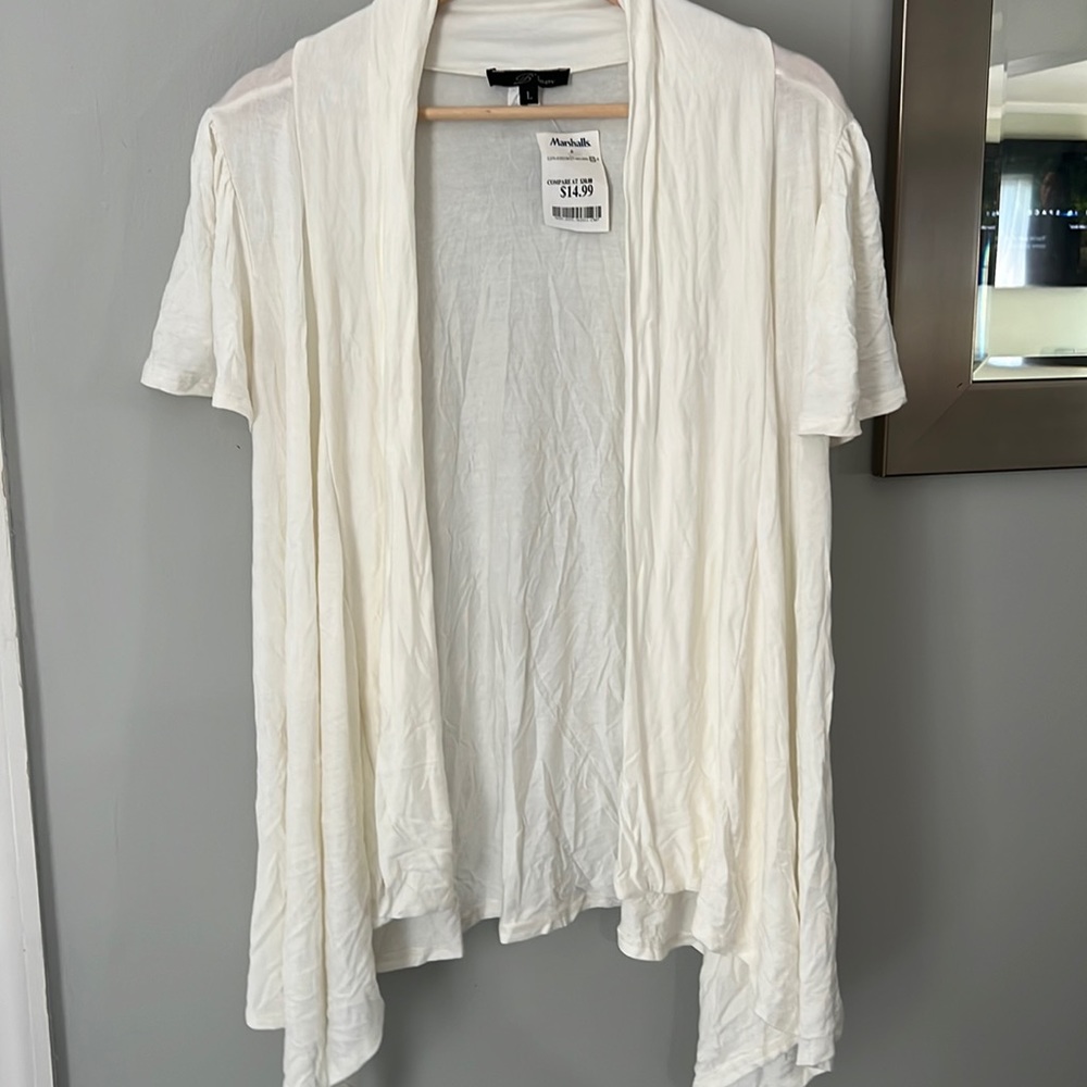 Short sleeve cover up